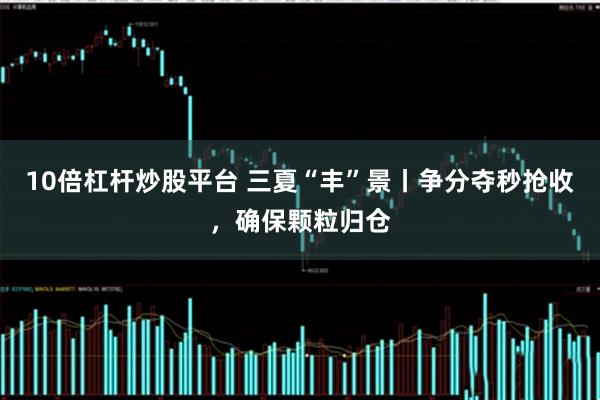 10倍杠杆炒股平台 三夏“丰”景丨争分夺秒抢收，确保颗粒归仓